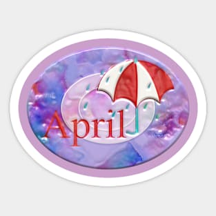 April Sticker